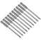 uxcell 10 Pcs 3mm Slotted Tip Magnetic Flat Head Screwdriver Bits 14 Inch Hex Shank 3inch Length S2 Power Tool