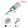 uxcell 4pcs 25mm Long 14 Hex Shank T8 Security Torx High Quantity Screwdriver Bits S2 High Alloy Steel