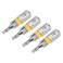 uxcell 4pcs 25mm Long 14 Hex Shank T9 Security Torx High Quantity Screwdriver Bits S2 High Alloy Steel
