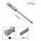uxcell 5 Pcs 3mm Slotted Tip Magnetic Flat Head Screwdriver Bits 14 Inch Hex Shank 3inch Length S2 Power Tool