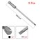 uxcell 5 Pcs 3mm Slotted Tip Magnetic Flat Head Screwdriver Bits 14 Inch Hex Shank 4inch Length S2 Power Tool