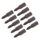 uxcell Phillips Bits 10pcs 14 Inch Hex Shank Magnetic Cross PH1 Screwdriver Bit Set 25mm Length S2 Screw Driver Kit Tools
