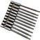 XMHF 10Pcs 75mm3inch Long 14 Inch Hex Shank T10 Torx Head Magnetic Screwdriver Bits Security Tamper Proof Star 6 Point Screw Driver Set