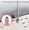 XMHF 10Pcs 75mm3inch Long 14 Inch Hex Shank T8 Torx Head Magnetic Screwdriver Bits Security Tamper Proof Star 6 Point Screw Driver Set