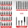 YIYITOOLS Screwdriver Bit Set 48 Piece Impact Driver Bit Set for Drills and Drivers Assorted Steel Drill Bits in Storage Case for Wood Metal Cement Drilling and ScrewdrivingYY2020052