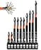 DYRECELVE 10Pack Phillips Bits 2 Impact Magnetic 1Inch to 6Inch Long Phillips Head Drill Screwdriver Bits PH2 Premium S2 Steel 14 Hex Shank for Impact Drivers Professional DIY Use