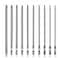 Rocaris 10pcs 6 In T6 T40 Security Torx Bit Set Torx Star Drive Security Screws S2 Steel 14 Inch Hex Shank Fit All Standard Bit Holders Air and Power Tools