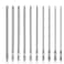 Rocaris 10pcs 6 In T6 T40 Security Torx Bit Set Torx Star Drive Security Screws S2 Steel 14 Inch Hex Shank Fit All Standard Bit Holders Air and Power Tools