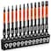 DYRECELVE 12Pack Impact Security Torx Bit Set T5T40 3Inch Long S2 Steel Professional Tamper Proof Star Bits Set with 14 Hex Shank Magnetic High Torque for AutomotiveElectronicsDIY
