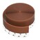 wigtda 18in Brown Weather Stripping Door Seal Thickened Silicone Strong Adhesive Maximum Coverage for Sealing Wide Gaps Ideal for Extreme Weatherproofing