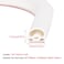 Funnytek 197Ft Silicone Weather Stripping Door Seal Strip Self Adhesive DShaped Weatherstripping Multi Holes Soundproof Weatherstrip for Windows Door Frame Insulation White
