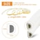 Keliiyo 2 Pack Weather Stripping Seal Strip for DoorsWindows 036x03 Ultra Thickness and Mesh Fabric Adhesive SelfAdhesive Backing Seals Large Gap 66 feet 20m