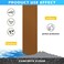 Papillon 20Ft Universal Garage Door Bottom Threshold Seal Strip with 20oz Glue Gel Weatherproof Rubber DIY Weather Stripping Replacement Grey