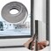 DUOYHIEL 33 Ft Window Weather Stripping Door Seal StripSoundproofing Frame Winter Insulation Tape Windproof Dustproof Window Inserts Door Gap Filler Light Blocker Strong Stickiness 035Wide x 02Thick