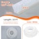 KAIYUER Brush Weather Stripping035inx33FeetSoundproofing DoorWindow Insulation SealEnergy Saver Dust Proof Adhesive Door Seal Strip