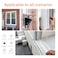 KAIYUER Brush Weather Stripping035inx33FeetSoundproofing DoorWindow Insulation SealEnergy Saver Dust Proof Adhesive Door Seal Strip