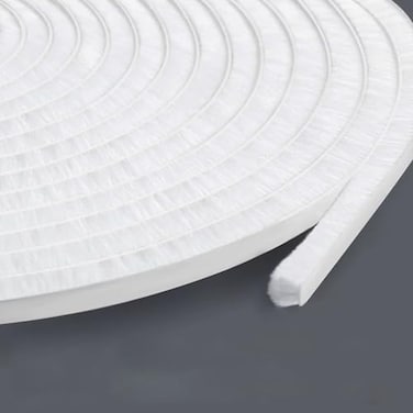 KAIYUER Brush Weather Stripping035inx33FeetSoundproofing DoorWindow Insulation SealEnergy Saver Dust Proof Adhesive Door Seal Strip