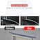 DAILISEN Aluminum Overhead Door Rain Drip Cap Guard for Exterior Door and Window Top433 Drip Edge FlashingDeflectordDiverter Anodized 1PCS Black