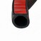 Seal Rubber DShape Door Seal 059 Height X 047 Width Weather Stripping Hollow Black 15 Feet