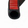 Seal Rubber DShape Door Seal 059 Height X 047 Width Weather Stripping Hollow Black 15 Feet