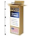 Duco Plastics Duco USAMade Classic Rib Foam Closure Strips 3ft Long 9 Rib Profile 20 Pack of Black Corrugated Roof Foam Strips Weatherproof Seal to Block Gaps Noise Moisture and More