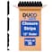Duco Plastics Duco USAMade R Panel Foam Closure Strips 20 Pack of 3ft Black Corrugated Roof Foam Strips for Metal Roof Insulations Weatherproof Insulation Seal Blocks Moisture Gaps Noise Dust