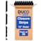 Duco Plastics Duco USAMade R Panel Foam Closure Strips 20 Pack of 3ft Black Corrugated Roof Foam Strips for Metal Roof Insulations Weatherproof Insulation Seal Blocks Moisture Gaps Noise Dust