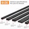 DGSL Foam Insulation Tape self AdhesiveWeather Stripping for Doors and WindowsSound Proof soundproofing Door SealWeatherstripPipe Cooling Air Conditioning Seal Strip W2In xT 25In XL 65Ft