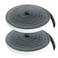 GuangTouL Weather Stripping Foam Tape 2 Rolls 12 in x 18 in x 164FT Self Adhesive Door Seal for Small Gaps Window Insulation Draft Stopper Foam Strip Total 328 FT