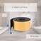 Dualplex High Density Foam Weather Stripping Door Seal Strip Insulation Tape Roll for Insulating Door Frame Window Air Conditioner Self Adhesive Sealing Weatherstrip 2 in x 14 in x 10 Ft Black