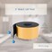 Dualplex High Density Foam Weather Stripping Door Seal Strip Insulation Tape Roll for Insulating Door Frame Window Air Conditioner Self Adhesive Sealing Weatherstrip 2 in x 18 in x 10 Ft Black