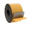 Dualplex High Density Foam Weather Stripping Door Seal Strip Insulation Tape Roll for Insulating Door Frame Window Air Conditioner Self Adhesive Sealing Weatherstrip 3 in x 14 in x 10 Ft Black