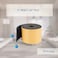 Dualplex High Density Foam Weather Stripping Door Seal Strip Insulation Tape Roll for Insulating Door Frame Window Air Conditioner Self Adhesive Sealing Weatherstrip 3 in x 14 in x 10 Ft Black