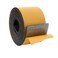 Dualplex High Density Foam Weather Stripping Door Seal Strip Insulation Tape Roll for Insulating Door Frame Window Air Conditioner Self Adhesive Sealing Weatherstrip 3 in x 14 in x 10 Ft Black