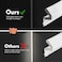 OTIIALOT Kerf Weather Stripping Seal for Large Gap Exterior Door Front Door Frame Easy to Install 40Feet White