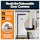 KS Hardware Superior Door Corner Seal Raised Fin Tucks Behind Weatherstripping to Seal Gaps on Door Black Pack of 4
