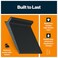 KS Hardware Superior Door Corner Seal Raised Fin Tucks Behind Weatherstripping to Seal Gaps on Door Black Pack of 4