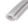 METALLIXITY Bulb Type Window Weatherstrip 65mmx5Meter 1Pcs Silicone TSlot Mount Seal Strip for Home Door Window Gray