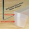 MILEQEE Under Door Draft Stopper 138in x 165FT Silicone Door Sealer Strip Adhesive Dust Noise Blocker