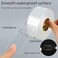 MILEQEE Window Seal Strip Tape for Winter Clear 138in x 328FT Weather Stripping Sealing Insulation Tape for Windows and Door Window Frame Sealer Draft Blocker Doors Seals Strips 05mm Thick