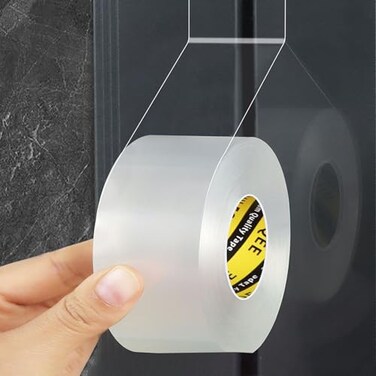 MILEQEE Window Seal Strip Tape for Winter Clear 138in x 328FT Weather Stripping Sealing Insulation Tape for Windows and Door Window Frame Sealer Draft Blocker Doors Seals Strips 05mm Thick