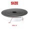 Dualplex Neoprene Foam Strip Roll By 1 Wide x 10 Long x 18 Thick Weather Seal High Density Stripping with Adhesive Backing Weather Strip Roll Insulation Foam Strips
