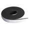 Dualplex Neoprene Foam Strip Roll By 1 Wide x 10 Long x 18 Thick Weather Seal High Density Stripping with Adhesive Backing Weather Strip Roll Insulation Foam Strips