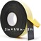 timebetter Neoprene Weather Stripping 2 W x 18 T Self Adhesive Foam Rubber Seal Strip Tape for Sliding Door Window Insulation