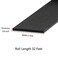 timebetter Neoprene Weather Stripping 2 W x 18 T Self Adhesive Foam Rubber Seal Strip Tape for Sliding Door Window Insulation