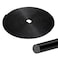 Orgthin 100FT Thin Backer Rod 14 inch Black Rubber Caulk Saver Concrete Expansion Joint Filler Weather Strip Seal for Gaps and Joints