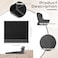 Pangda 50 Pcs Door Corner Seal L Shaped Self Adhesive Weather Stripping Door Frame Seal for Noise Reduction Interior Exterior Save EnergyBlack