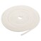 PATIKIL 14 Wx14 Tx164Ft Silicone Foam Seal Strip High Density Square Solid Sponge Rubber Weather Stripping Cord for Sealing Gap Blocker Insulation White