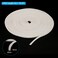 PATIKIL 14 Wx14 Tx164Ft Silicone Foam Seal Strip High Density Square Solid Sponge Rubber Weather Stripping Cord for Sealing Gap Blocker Insulation White