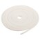 PATIKIL 14 Wx14 Tx164Ft Silicone Foam Seal Strip High Density Square Solid Sponge Rubber Weather Stripping Cord for Sealing Gap Blocker Insulation White